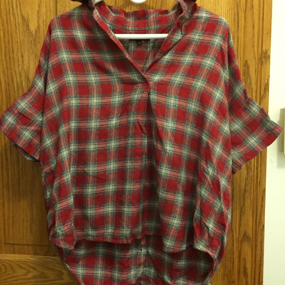 Madewell plaid courier shirt